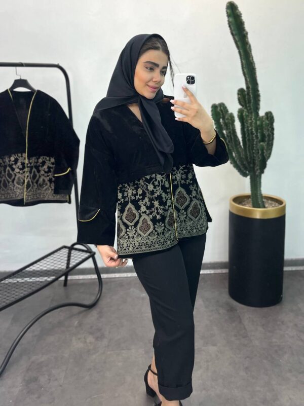 کت سوزن دوزی مدل شهرزاد کد ۱۱۴۲ - Image 2
