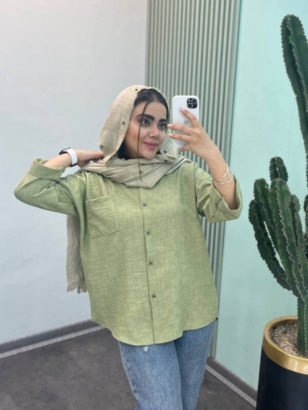 شومیز مانتویی شمیم کد 1165