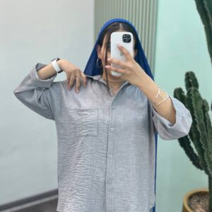 شومیز مانتویی شمیم کد 1165