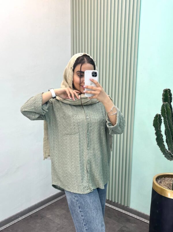شومیز مدل شوکا کد ۱۱۶۹ - Image 5