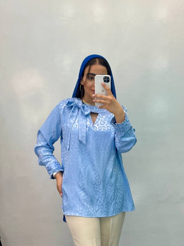 شومیز مدل پلنگی کد ۱۱۷۲ - Image 2