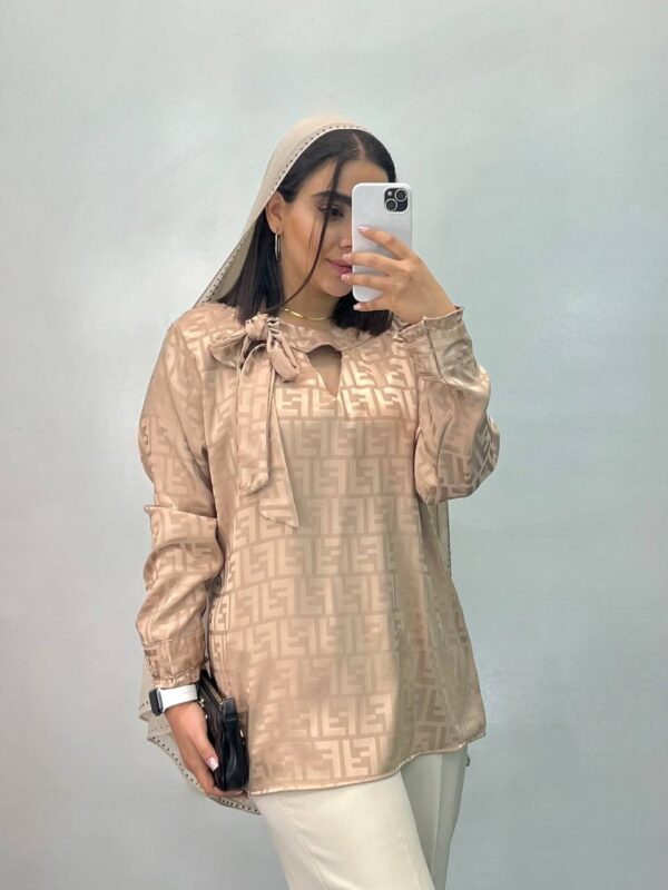 شومیز مدل فندی کد ۱۱۷۳ - Image 2