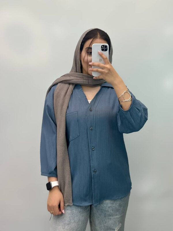 شومیز مدل لیان کد ۱۱۸۵ - Image 7