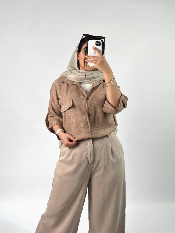 شومیز مدل ماهلین کد ۱۱۸۹ - Image 5