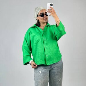 شومیز باکسی مدل ثمین کد ۱۲۰۳