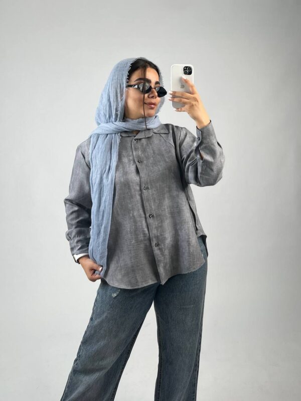 شومیز ترک ابروبادی مدل دریا کد ۱۲۰۴ - Image 3