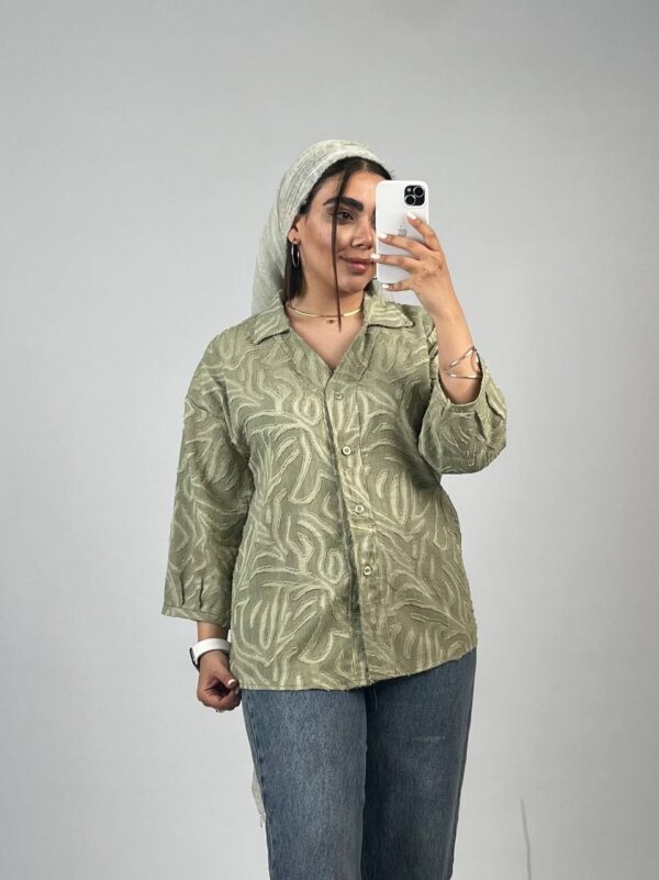 شومیز طرح برجسته مدل رویا کد ۱۲۰۹ - Image 3