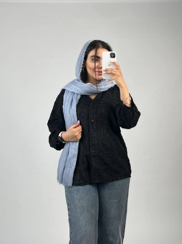 شومیز طرح برجسته مدل رویا کد ۱۲۰۹ - Image 4
