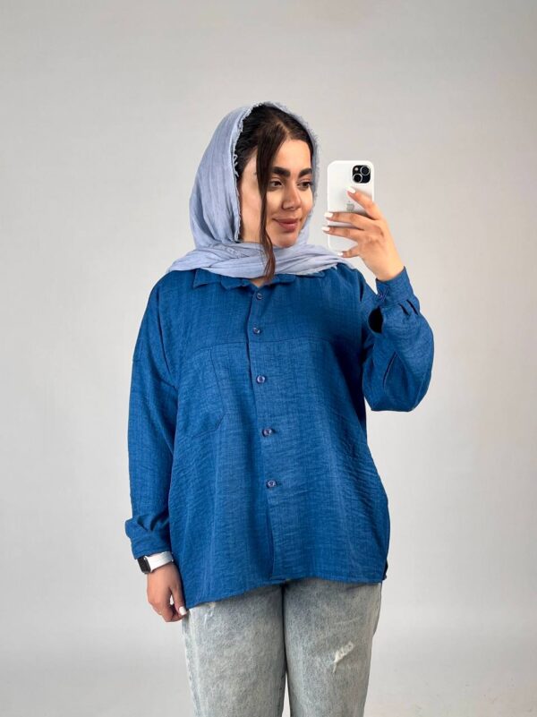شومیز مدل رومینا کد ۱۲۱۱ - Image 3