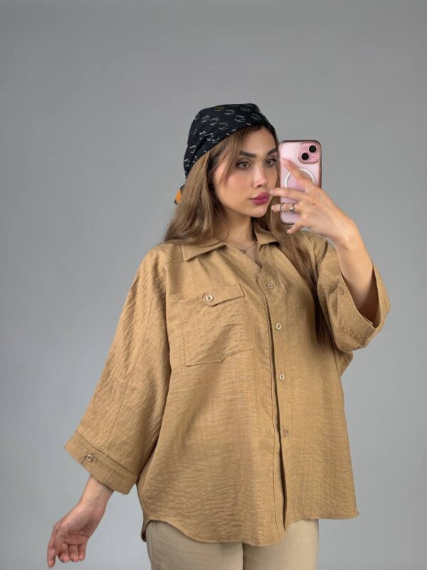 شومیز فلشی کد ۱۲۱۴ - Image 7