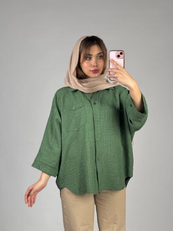 شومیز فلشی کد ۱۲۱۴ - Image 5