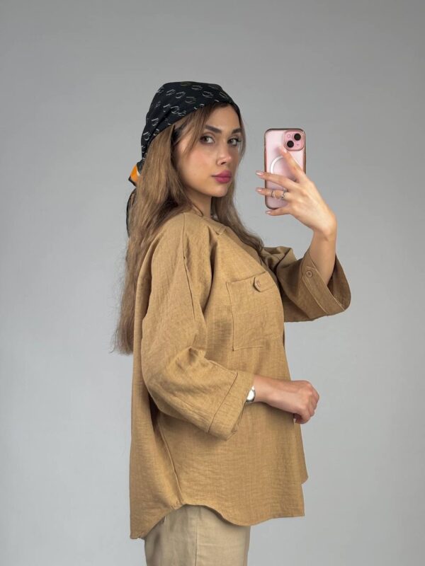 شومیز فلشی کد ۱۲۱۴ - Image 9