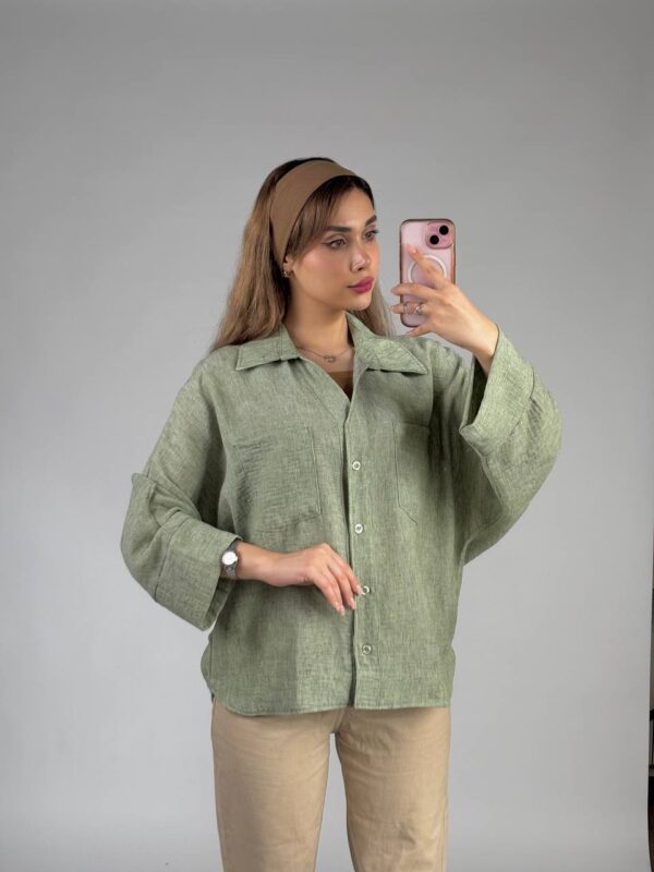 شومیز باکسی مایدا کد ۱۲۱۶ - Image 2