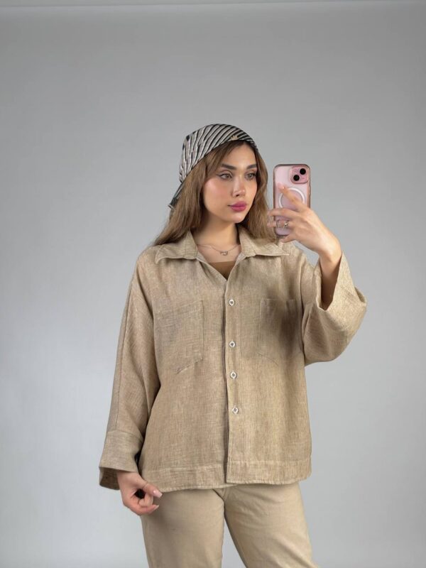 شومیز باکسی مایدا کد ۱۲۱۶ - Image 3