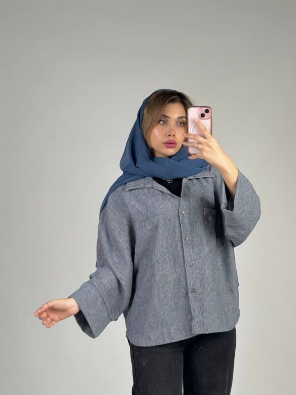 شومیز باکسی مایدا کد ۱۲۱۶ - Image 8