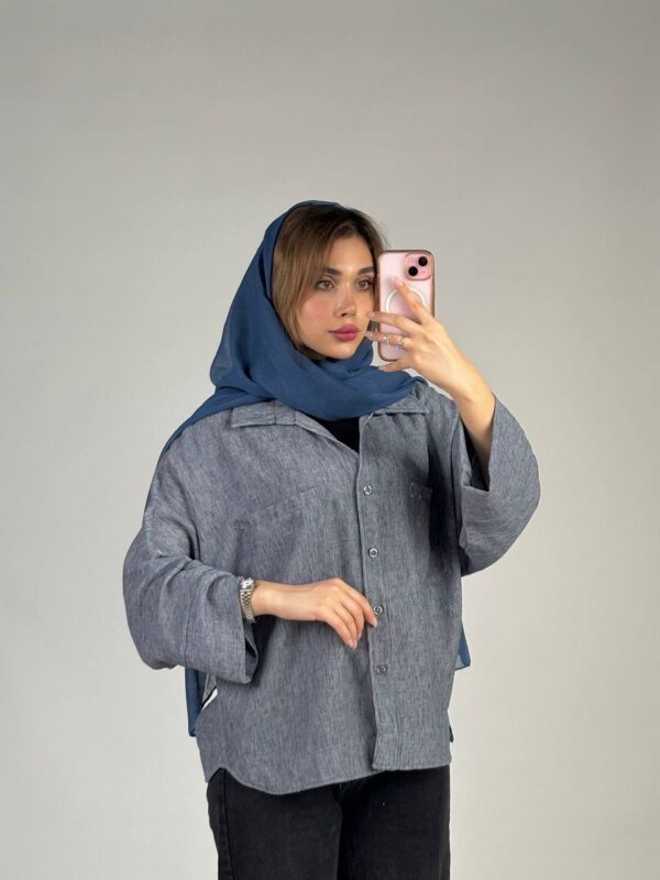 شومیز باکسی مایدا کد ۱۲۱۶ - Image 7