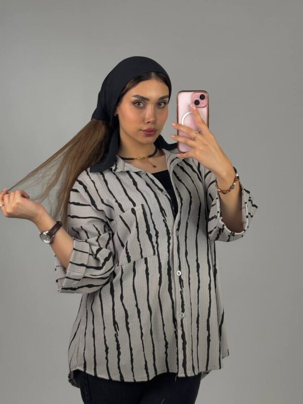 شومیز نیلو کد ۱۲۲۰ - Image 8