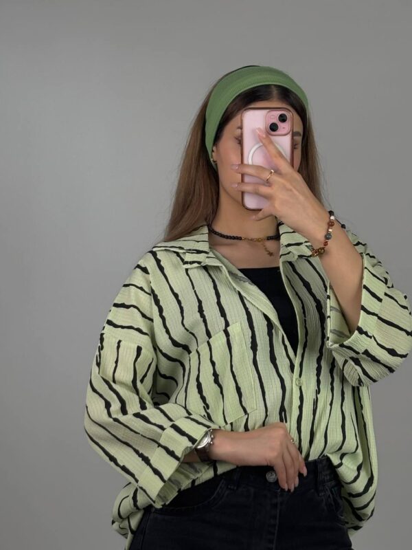 شومیز نیلو کد ۱۲۲۰ - Image 4