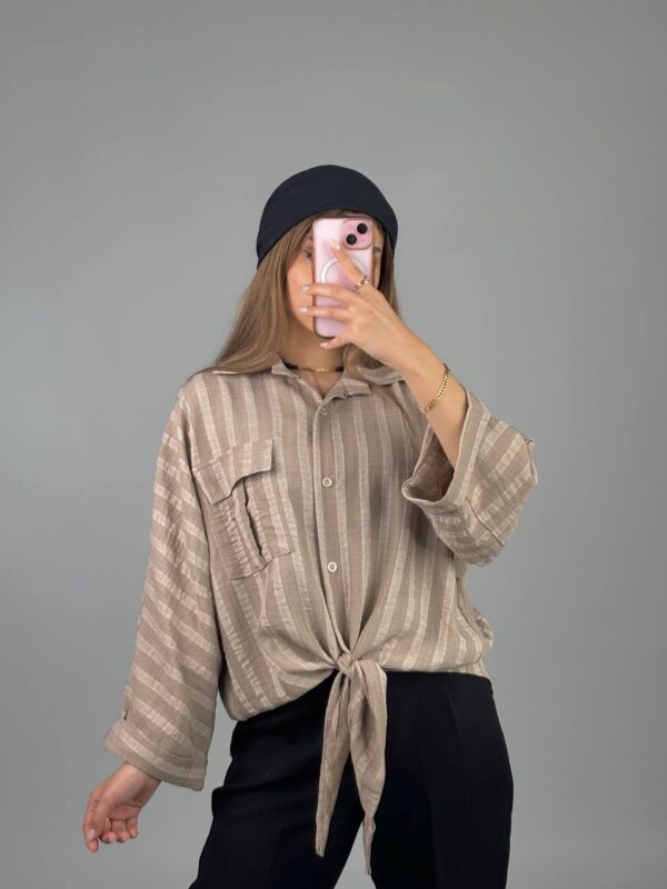شومیز گره ای کد ۱۲۲۳ - Image 3