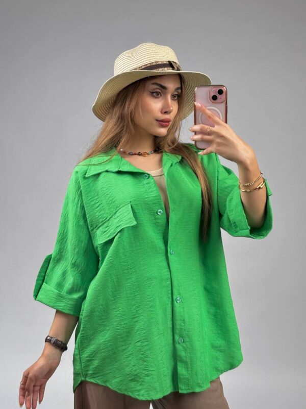 شومیز آستین گت بلیا کد 1236 - Image 10