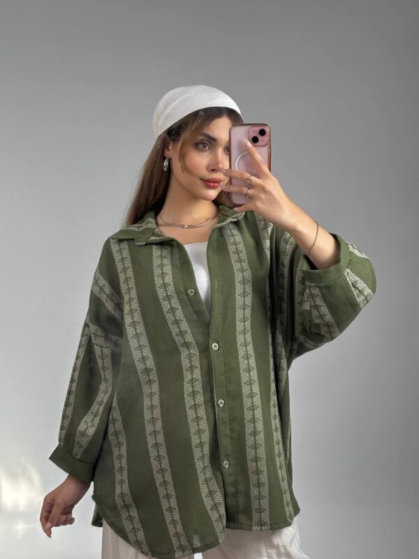 شومیز کنفی  کد 1237 - Image 6