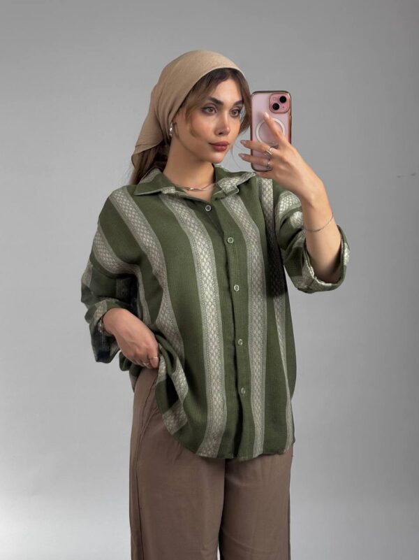 شومیز پاکتی کنفی کد 1238 - Image 3