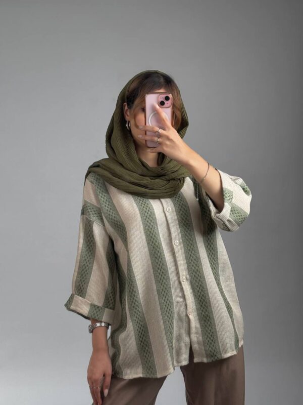 شومیز پاکتی کنفی کد 1238 - Image 6