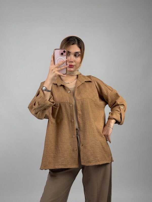 شومیز باکسی لارا کد 1244