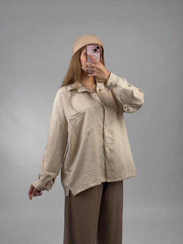 شومیز باکسی لارا کد 1244 - Image 5