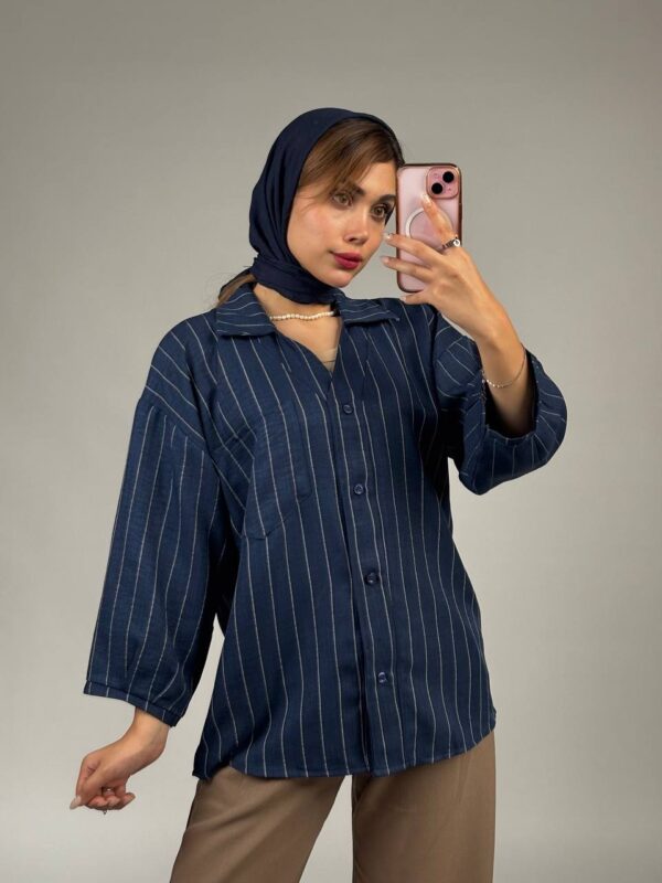 شومیز نیلکا کد 1246 - Image 5