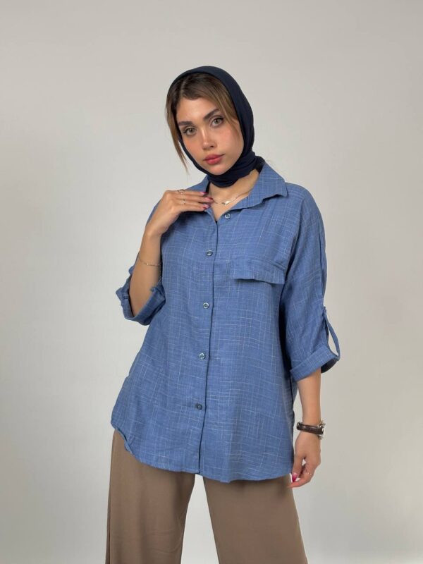 شومیز  نورینا کد 1251 - Image 4