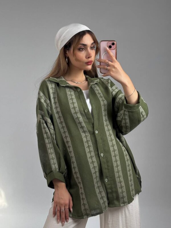 شومیز کنفی  کد 1237 - Image 4